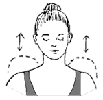 йога комплекс - подъемы плеч